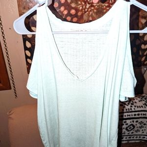 Off the shoulder T shirt
